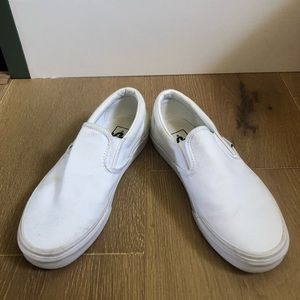 Vans slip ons